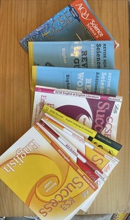 Revision Book Bundle Science English KS3 GCSE AQA