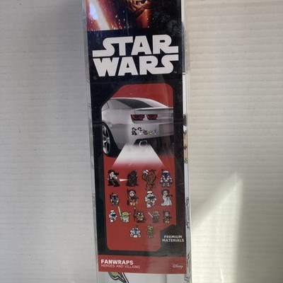 STAR WARS FANWRAPS Family Car Decals Heroes Villains Characters NEW