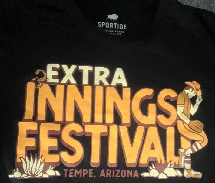 Extra Innings Festival Men's small shirt Chris Stapleton short sleeve crew neck - Imagem 4 de 4