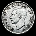 US 1939 Canada Silver Dollar XF - AU King George VI