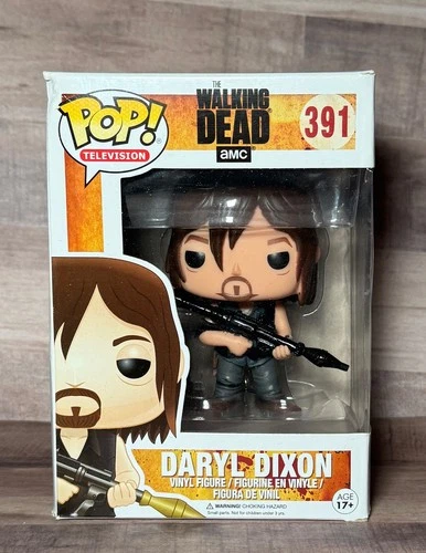 Funko Pop Daryl Dixon with Rocket Launcher # 391 The Walking Dead