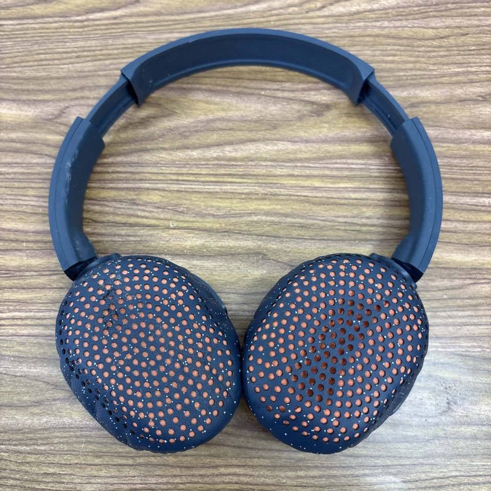 Auriculares inalámbricos sobre la oreja SkullCandy Riff - azules, sin cable Foto 3 de 4