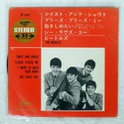 BEATLES TWIST AND SHOUT ODEON OP4016 Japan FLIPBACK COVER VINYL 7