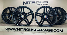 20 Porsche Oem Factory 971 Panamera Turbo Gloss Black Wheels Winter Rims 207b