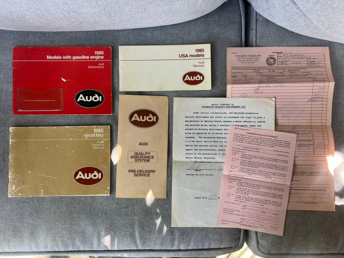 25+ Audi Car & Truck Repair Manuals & Literature for sale