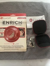 Lucid Audio Enrich Behind-The-Ear Personal Sound Amplifier Left or Right Ear