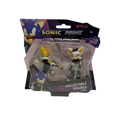 Netflix Sonic Prime TAILS And ROUGE 2.5'' Figures  Colletible Figures