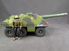 Vintage 1984 G.I. Joe ARAH Slugger Tank with Thunder Driver Figure Hasbro