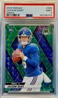2025 Mosaic Jaxson Dart Rookie Card #362 GREEN Prizm 🟢PSA 9 Mint🟢 RC Giants