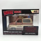 Funko Dorbz Ridez  Stranger Things Hopper with Sheriff Deputy Truck