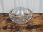 *RARE* TIFFANY & CO Josef JR Riedel 9.5" Ribbed / Fluted Crystal Glass Bowl
