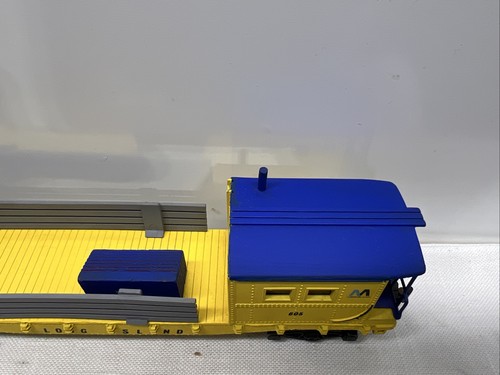 American Flyer 945 Work Caboose S-Gauge REPAINTED Long Island - Picture 4 of 14