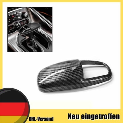 Schalthebelknauf Abdeckung Trim Aufkleber ABS für 2015-2019 Dodge Challenger