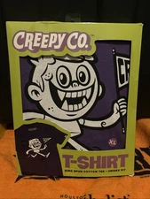 Creepy Co Bosco Bloodworth Pennant Purple Unisex Tee Shirt Boxed T-Shirt X-LARGE