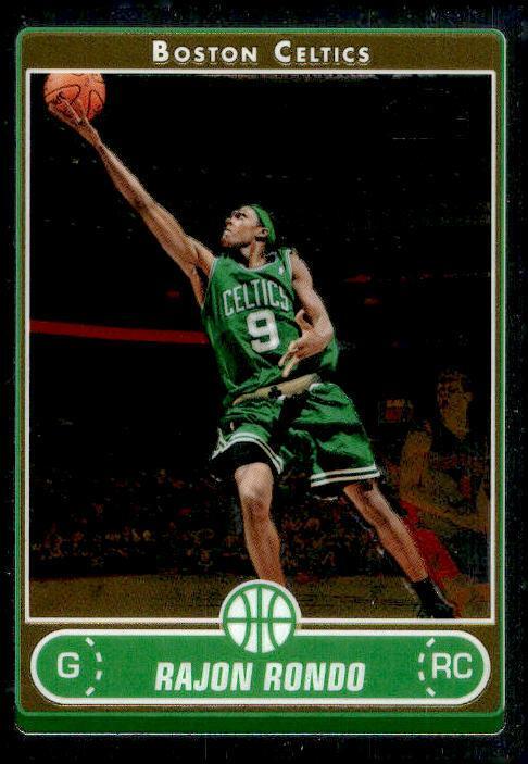 2006-07 Topps Chrome #201 Rajon Rondo Rookie Card RC
