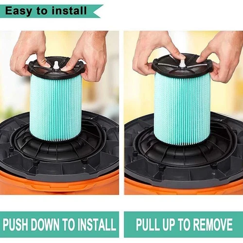 Filtro HEPA de 5 capas para aspiradora en seco y húmedo Ridgid VF6000 5-20 galones - Imagen 5 de 12