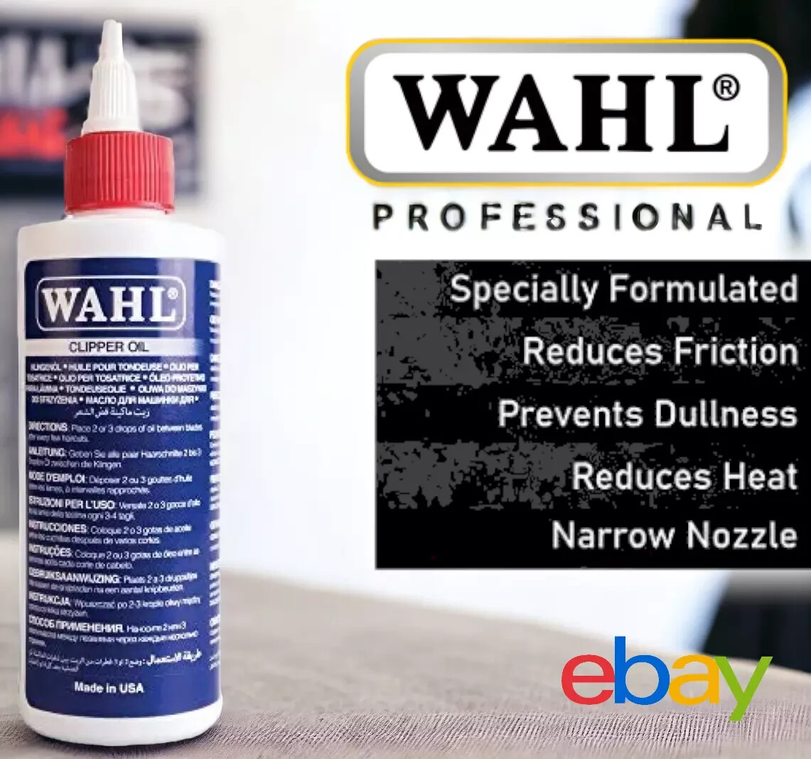 Original Wahl Clippers Öl Für Haarschneider & Trimmer - 4oz (ca. 118ml) Schmiermittel