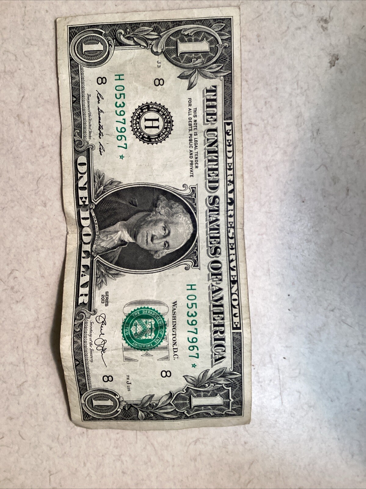 2013 1 Dollar Star Note | eBay