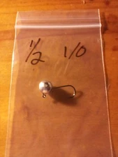 25ct or 50ct 1/2oz Ball Head Jigs Mustad 1/0  2/0  3/0 4/0 Steelhead 32833 Hooks