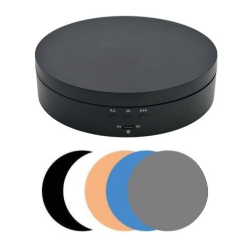 Motorized Rotating Display Stand 3 Speeds Adjustable Revolving Base Turntable - Picture 7 of 8