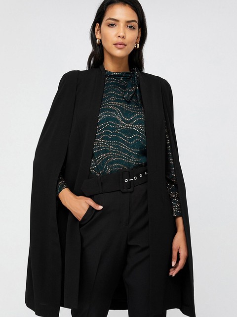Monsoon Katya Longline Cape Jacket 