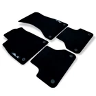 For Audi A4 Carpet Car Floor Mats 2016-2025 OEM Quality Velour Auto Rugs Liners