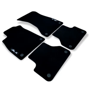 Pour Audi A4 Tapis de voiture 2016-2025 OEM Velour de qualité Auto Rugs Liners