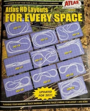 Atlas #11 Atlas HO Layouts For Every Space Book - Updated for 2021