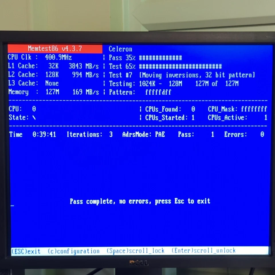 Micron EDO ECC DIMMs - 2x 64MB Single Sided 60ns, 128MB Total - Fully Tested - Image 2 of 3