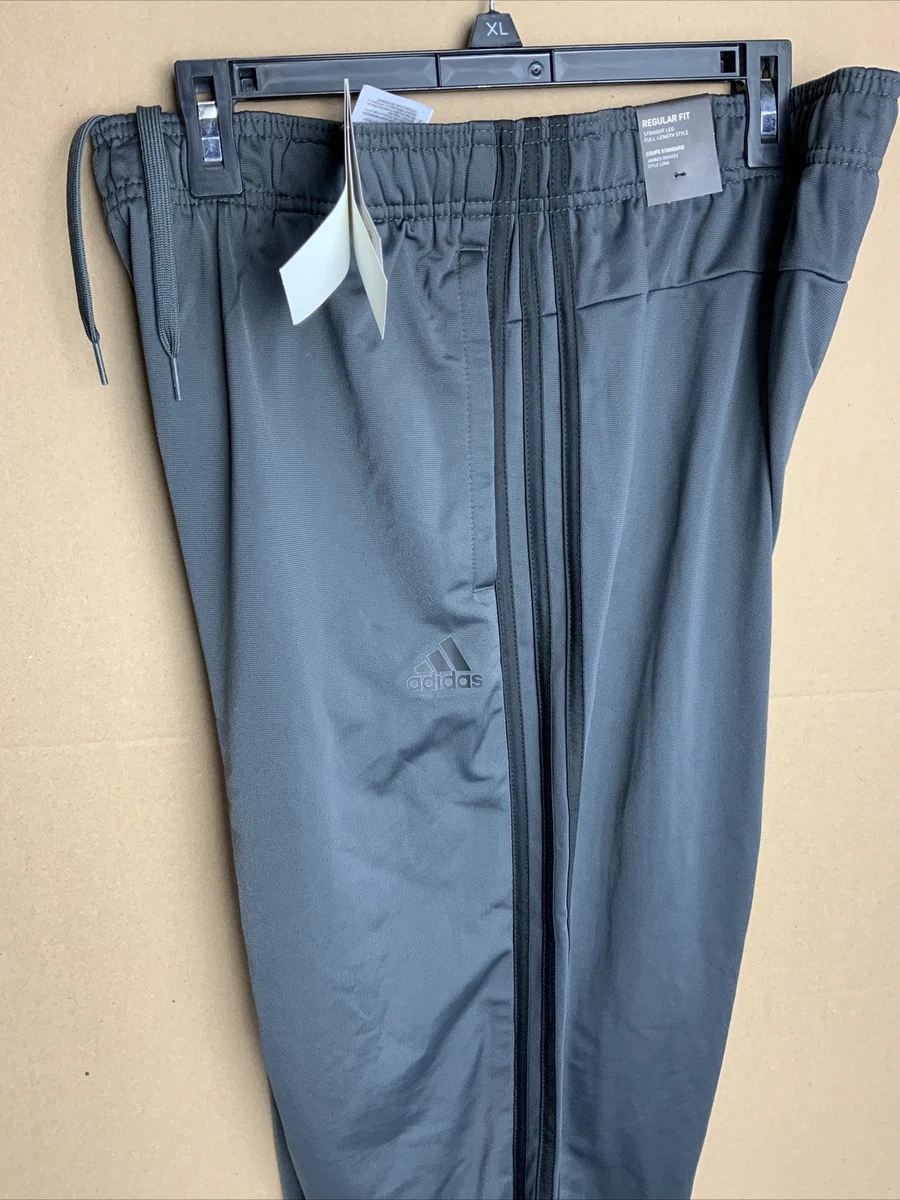 dark grey adidas tracksuit bottoms