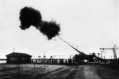 Krupps Big Bertha Paris Geschütz feuert auf Proof Range historisches 4x6 Foto