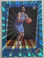 2021-22 Donruss Jeremiah Robinson-Earl Rated Rookie Holo Teal Laser Parallel...