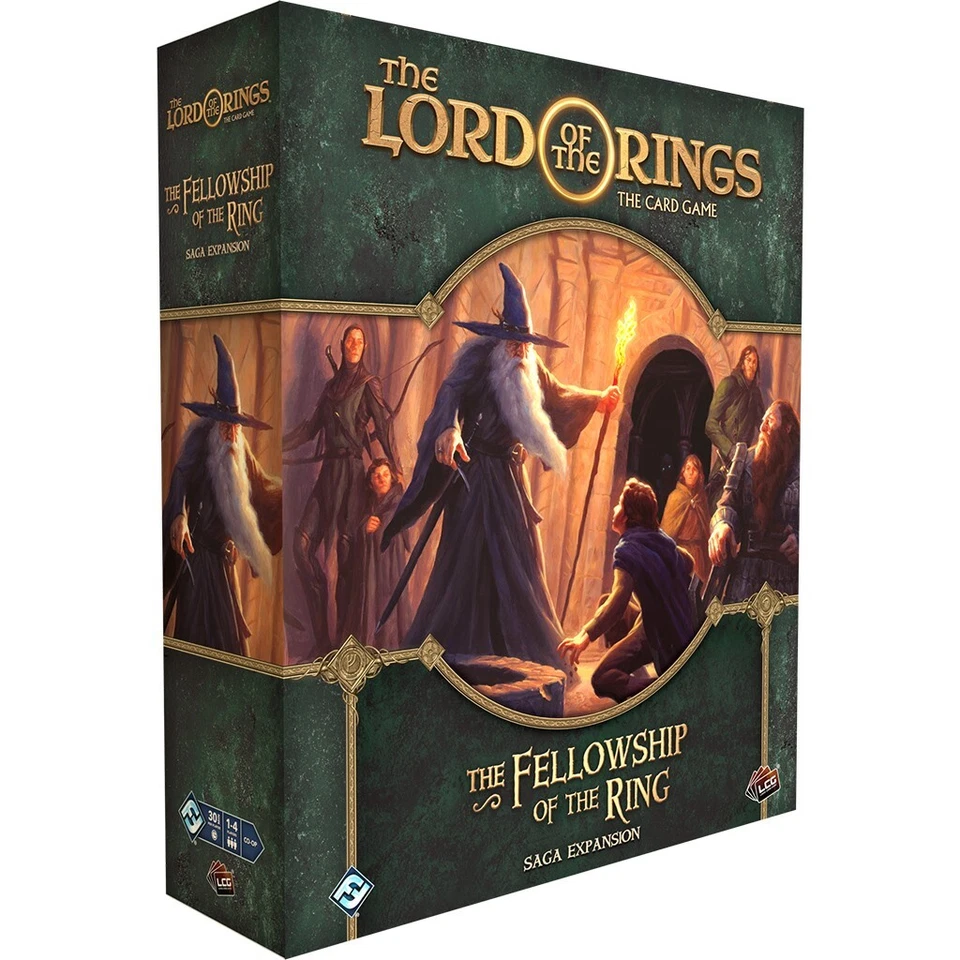 Fellowship of the Ring Saga Expansion LOTR LCG Board Game FFG NIB