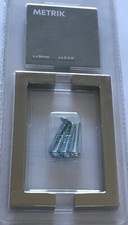 2 IKEA Metrik Möbelgriffe Griff Griffe Silber 106mm  901.388.33 NEU OVP