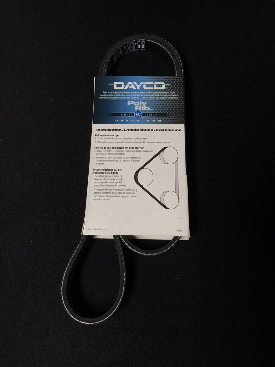 Serpentine Belt Drive Component Kit Dayco 5060463K1 Honda