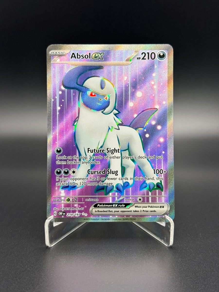 Absol ex 214/197 - Scarlet & Violet - Obsidian Flames - Pokemon