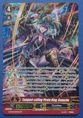 Cardfight!! Vanguard G-BT08 Tempest-calling Pirate King, Goauche SP
