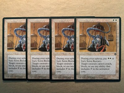 MTG 4x Serra Bestiary Homelands Pauper Magic the Gathering Card x4 NM