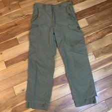 Vintage Military Combat Cargo Pants Lightweight 