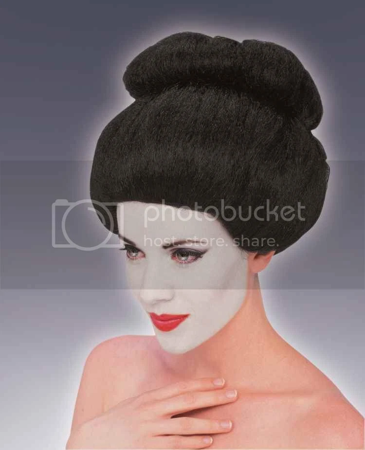 Geisha wig cheap