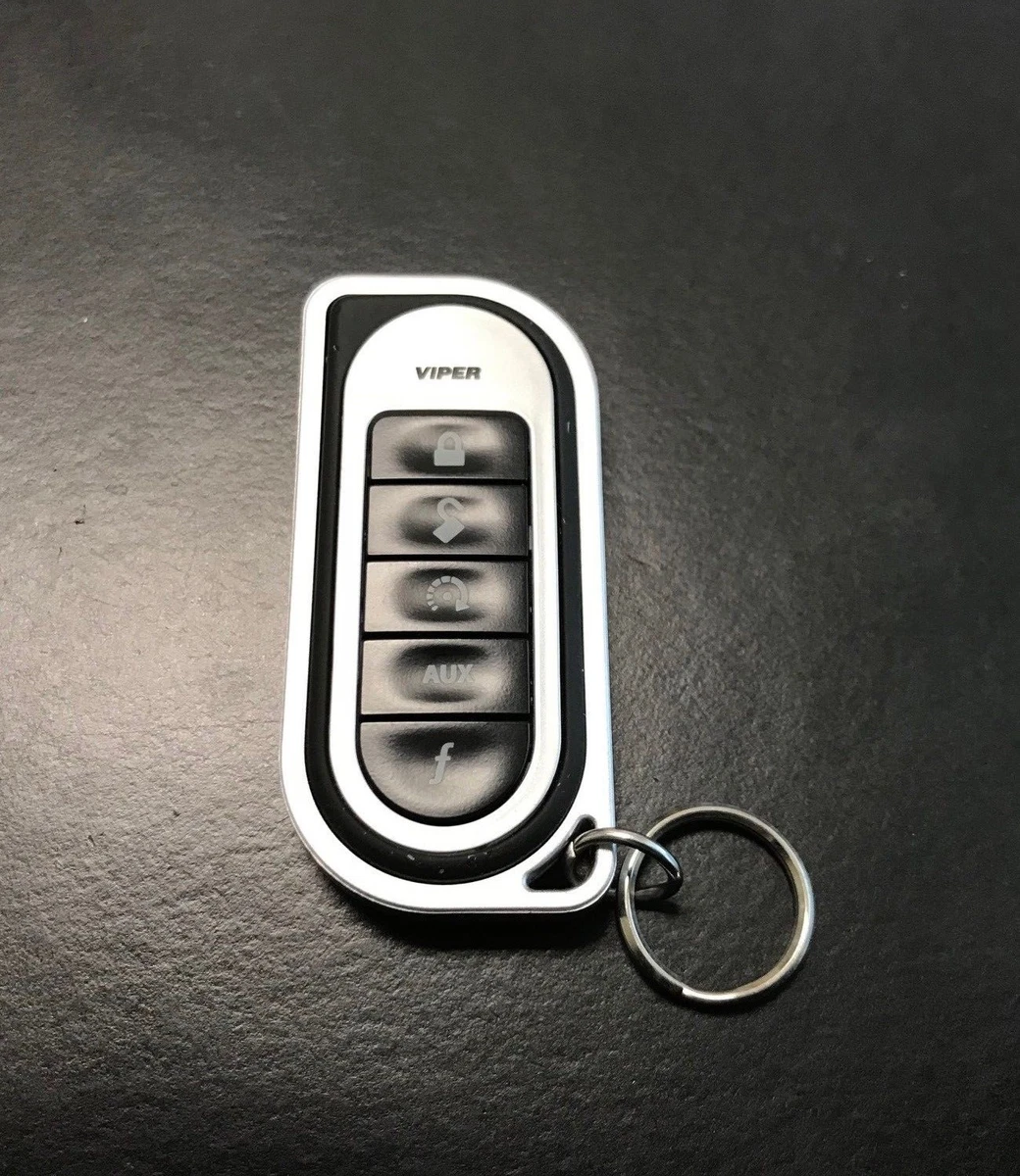 NEW Viper 7152V 7153V 1 Way 5 Button Silver Replacement Remote Control