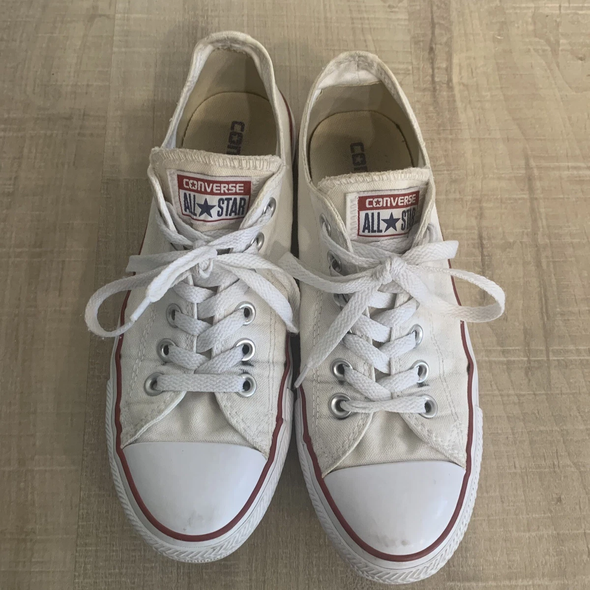 Size 7.5 Converse Chuck Taylor All Star Low Optical White eBay