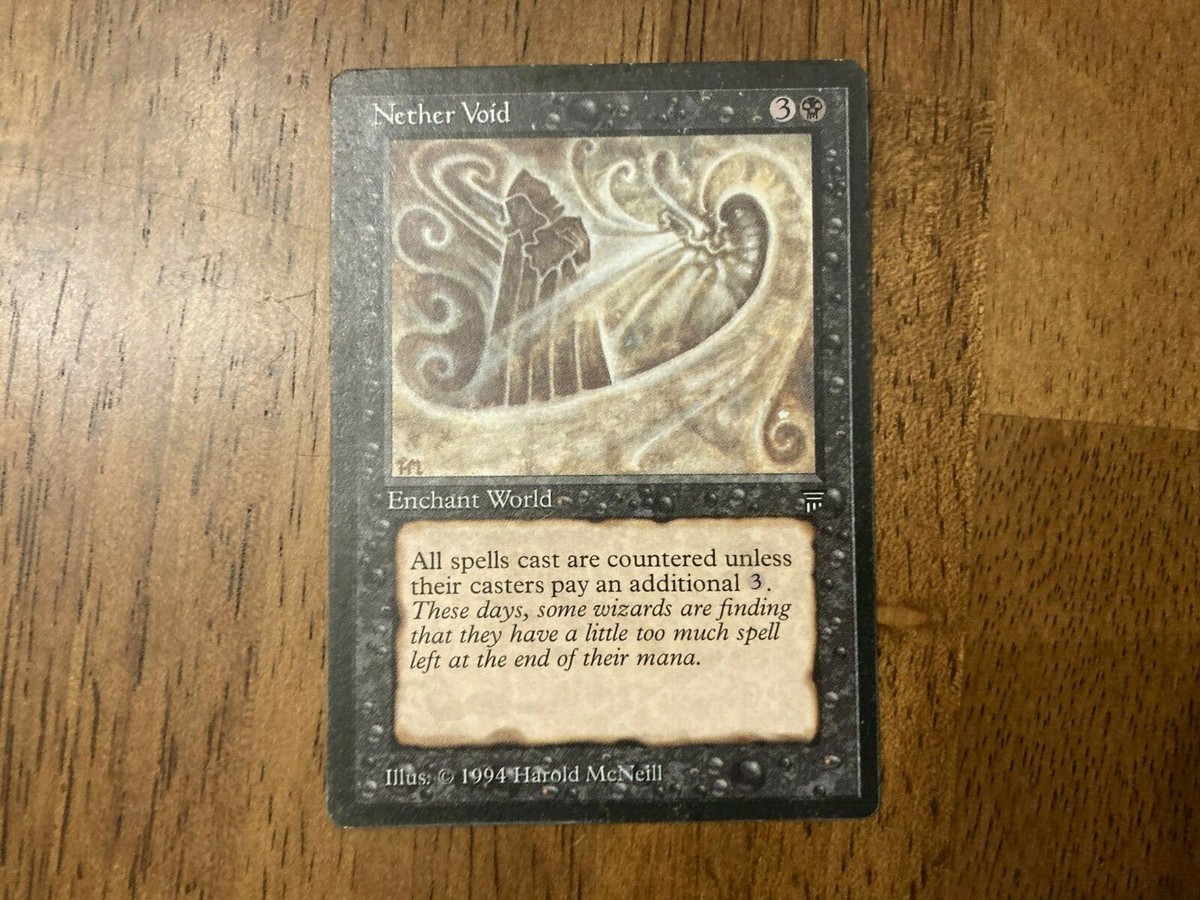 MTG Nether Void イタリア語 MtG Nether Void Legends NM Near Mint Magic The Gathering | eBay