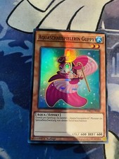 Aquaschauspielerin Guppy DRL2 Super Rare 1.Auflage Near Mint DE Yugioh Sammlung