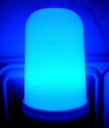 Artículos de iluminación nocturna de interior azul