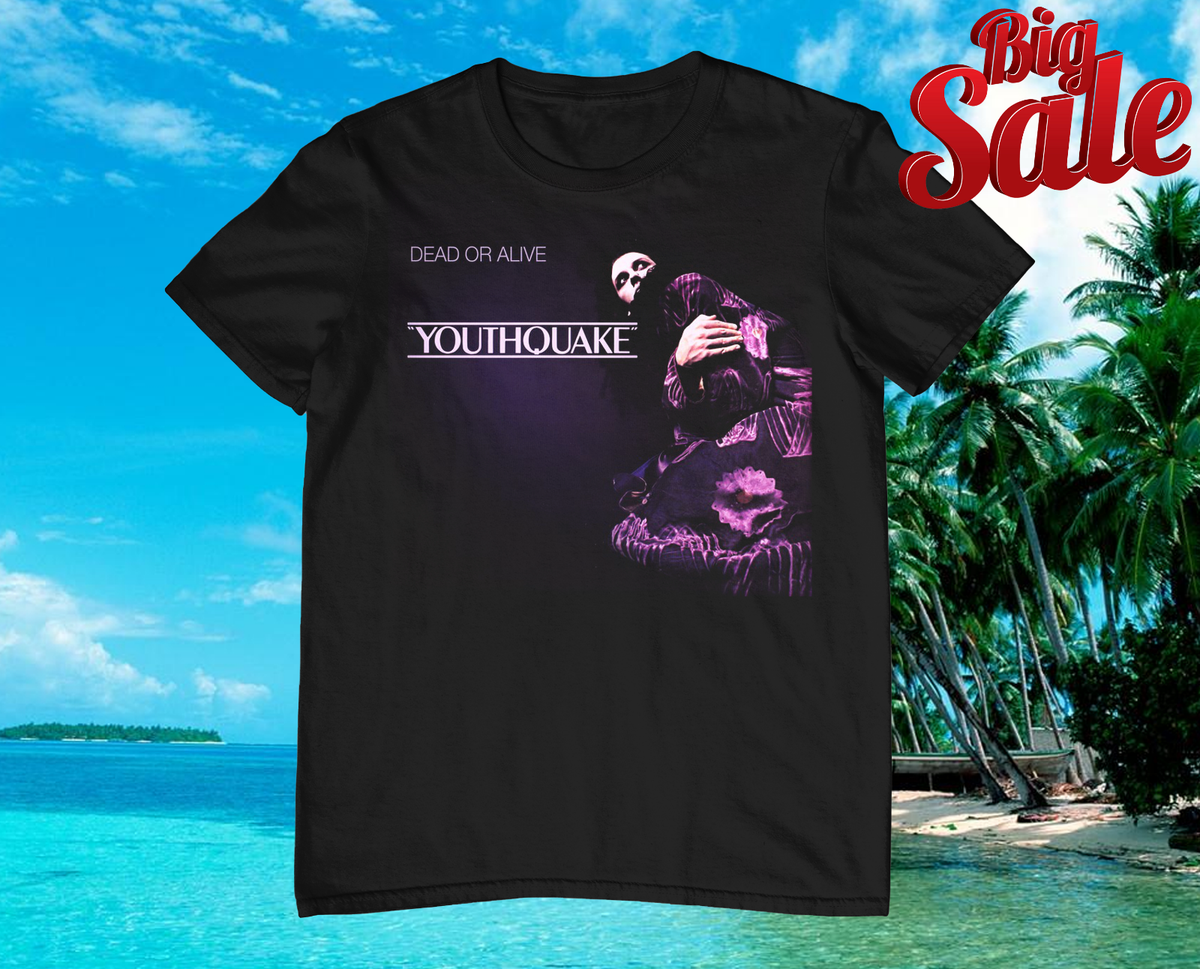 Dead Or Alive Band Youthquake Cotton Black All Size Unisex Tee
