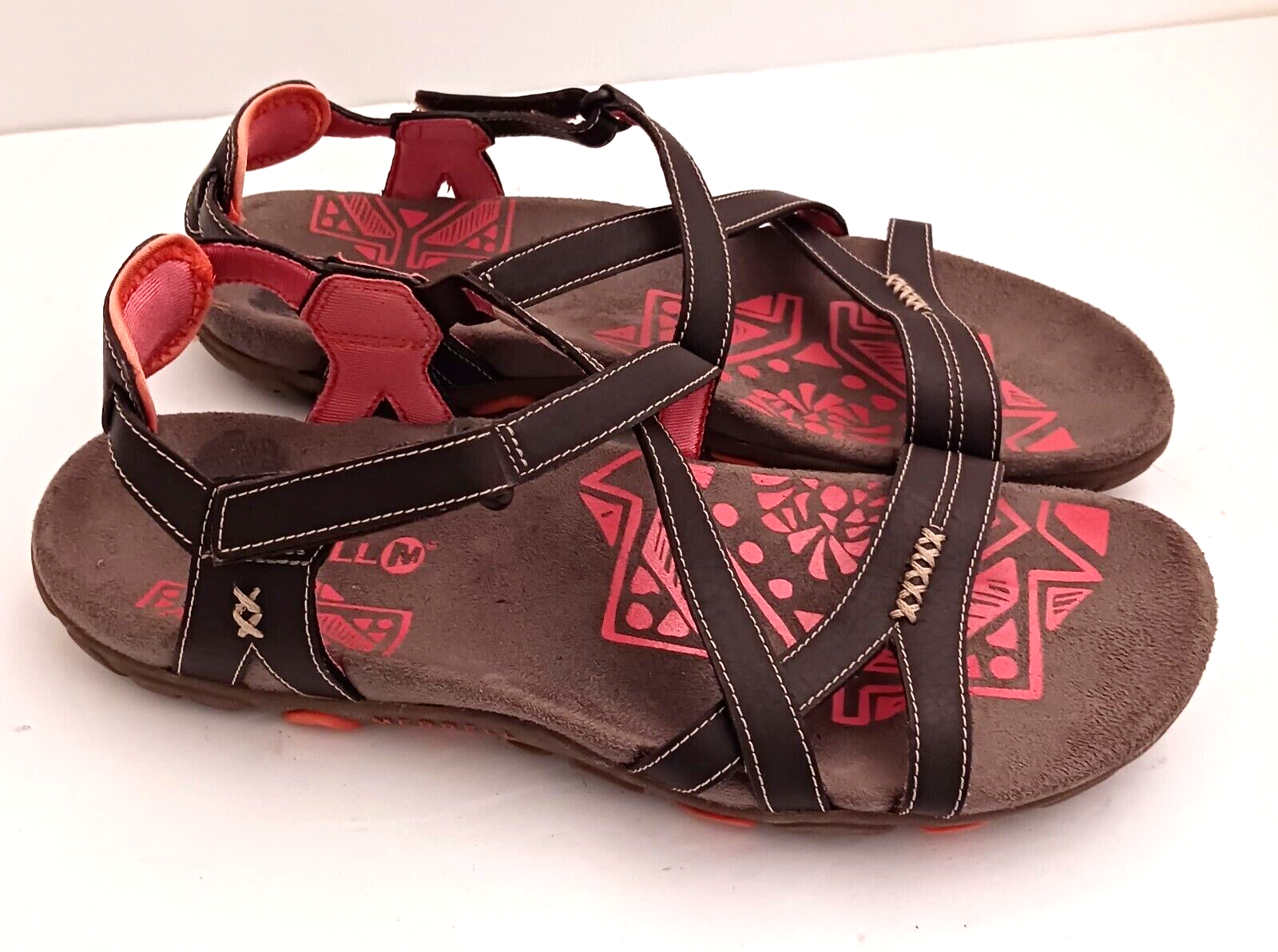 Merrell Sandspur Performance Sandalo da Passeggio Escursionismo Marrone Cacao Taglia 10