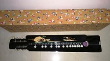 Palm Harp Dancer Fan Acoustic Taisho Koto Taishogoto  Paper Case