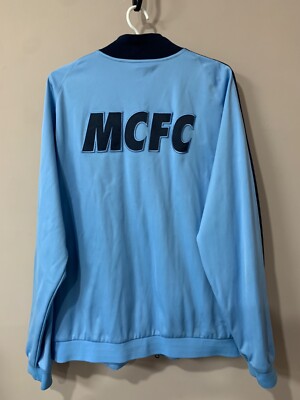 Manchester City Full Zip Football Jacket Soccer Nike Size XXL | eBay