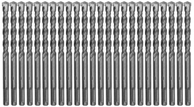24Pcs 1/2''x 8'' SDS Plus Hammer Drill Bit Carbide Tip Masonry Concrete Drill Bit